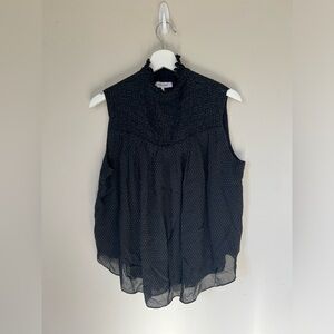 Frame flowy women’s turtleneck top